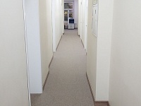 Укладка ковровой плитки и монтаж плинтусов 230м2